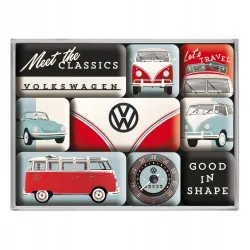 Magnesy (9szt) VW Meet Classics 83107