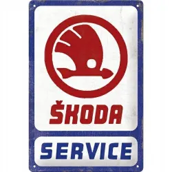 Plakat 20x30 Skoda Service 22397