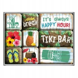 Magnesy (9szt) Tiki Bar 83113