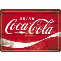Pocztówka 14x10 cm Coca-Cola - Log 10275