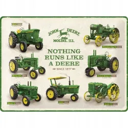 Plakat 30x40 John Deere Model Char 23263