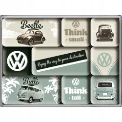 Magnesy (9szt) VW Think Tall and S 83054
