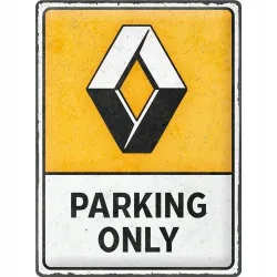 Plakat 30x40 Renault-Parking Only 23375