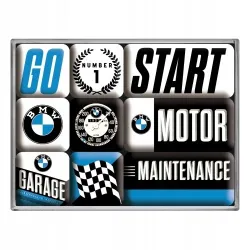 Magnesy (9szt) BMW - Motor 83097