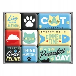 Magnesy (9szt) Cat Lifestyle 83109