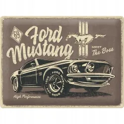 Plakat 30x40 Ford Mustang The Boss 23311