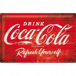 Plakat 40x60 Coca-Cola Logo Red 24019