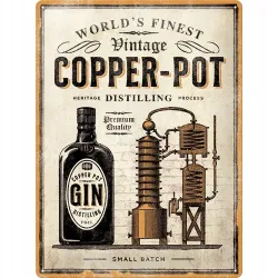 Plakat 30x40cm Copper Pot Gin 23285
