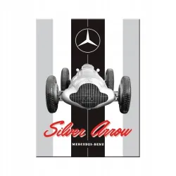 Magnes Mercedes-Benz - Silver Arro 14374
