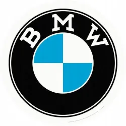 Plakat okrągły 35cm BMW Logo 25101