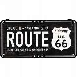 Zawieszka Metalowa Highway 66 Blac 28025