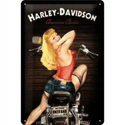 Plakat 20x30 Harley-Davidson Babe 22214