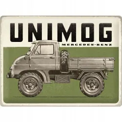 Plakat 30x40 Mercedes Unimog Vinta 23338
