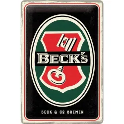 Plakat 20x30 Becks Key Logo 22296