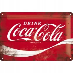 Plakat 20x30cm Coca-Cola - Logo 22235