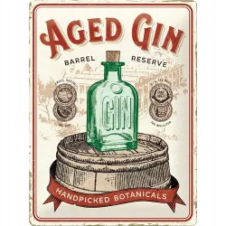 Plakat 30x40cm Aged Gin Barrel 23288