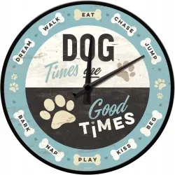 Zegar Ścienny Dog Times 51089