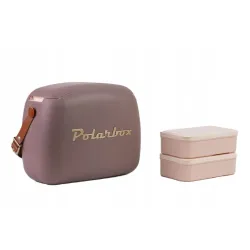 6 Litrów Polarbox Lunch Mauve Gold 9347