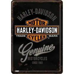 Pocztówka 14x10 cm Harley-Davidson 10124