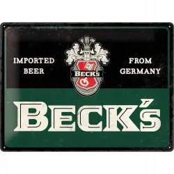 Plakat 30x40 Becks-Imported Beer 23272