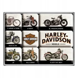 Magnesy (9szt) Harley-Davidson - M 83102