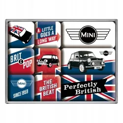 Magnesy (9szt) Mini - Union Jack 83079