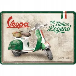 Pocztówka 14x10 cm Vespa Italian 10327