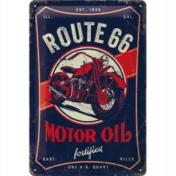 Plakat 20x30 Route 66 Motor Oil 22315