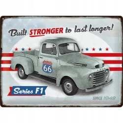 Plakat 30x40 Ford - F1 Built Stron 23325