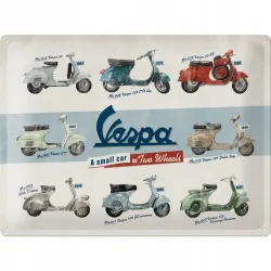 Plakat 30x40 Vespa Model Chart 23258