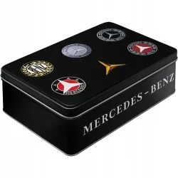 Puszka Płaska Mercedes-Benz - Logo 30746