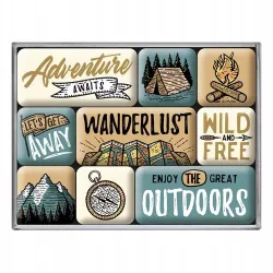 Magnesy (9szt) Outdoor Adventure 83119