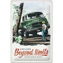 Plakat 20x30 Mercedes Daimler Truc 22366