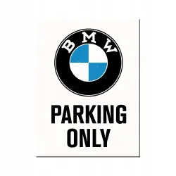 Magnes BMW - Parking Only White 14323