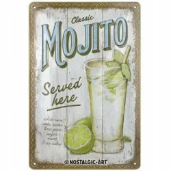 Plakat 20x30 Mojito Served Here 22349
