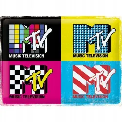 Plakat 30x40 MTV Logo Pop Art 23343