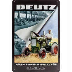 Plakat 20x30cm Deutz Klöckner 22113