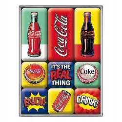 Magnesy (9szt) Coca-Cola Pop Art 83120