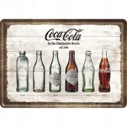 Pocztówka 14x10 cm Coca-Cola Bottl 10277