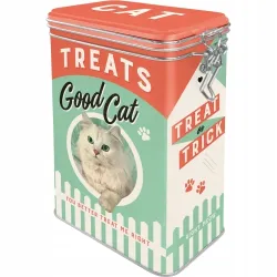 Puszka z klipsem Cat Treats Good B 31107