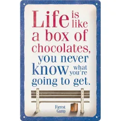 Plakat 20x30 Forrest Gump Chocolat 22385
