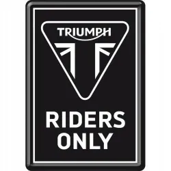 Pocztówka 14x10 cm Triumph Riders 10337