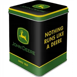 Pojemnik na herbatę JOHN DEERE blacha puszka