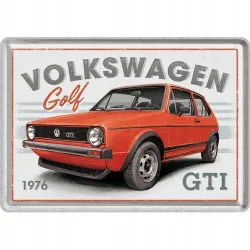Pocztówka 14x10 cm VW Golf - GTI 10340