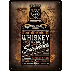 Plakat 30x40cm Whiskey Sunshine 23281