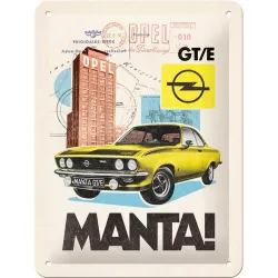 Plakat 15 x 20 Opel-Manta GT/E 26262
