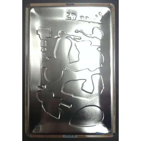 Plakat 20x30 Vespa-Parts Sketc 22312