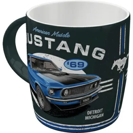 Kubek Ford Mustang Mach 1 Blue 43090