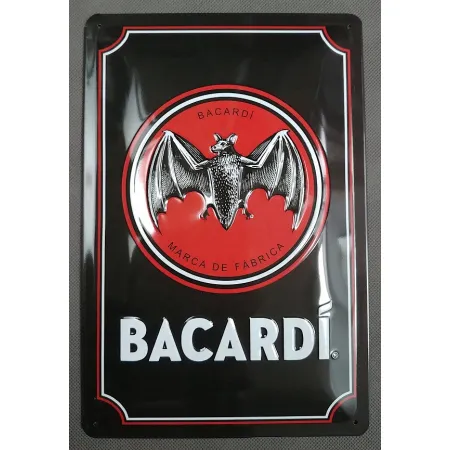 Plakat 20x30 Bacardi - Logo Black 22319