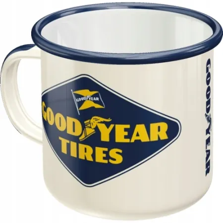 Emaliowany Kubek Goodyear - Logo W 43205
